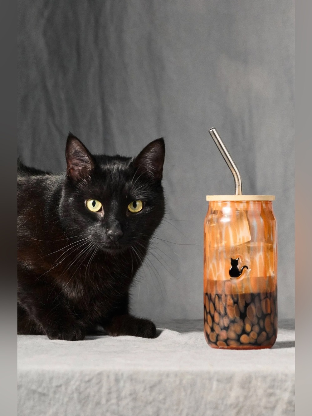 Anthropologie Cat Icon Tumbler NIP